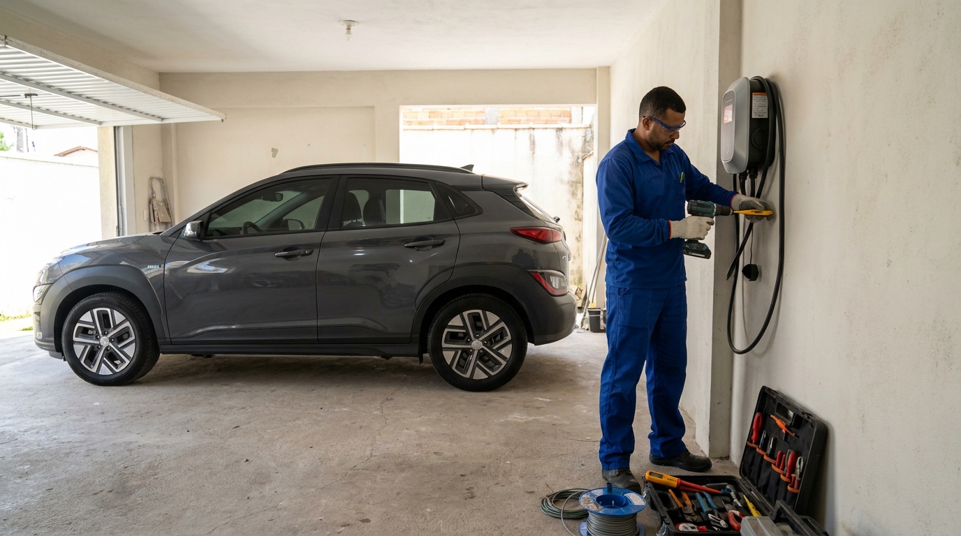 Instalação de Carregador de Carro Elétrico perto de mim em Campo Grande‑MS