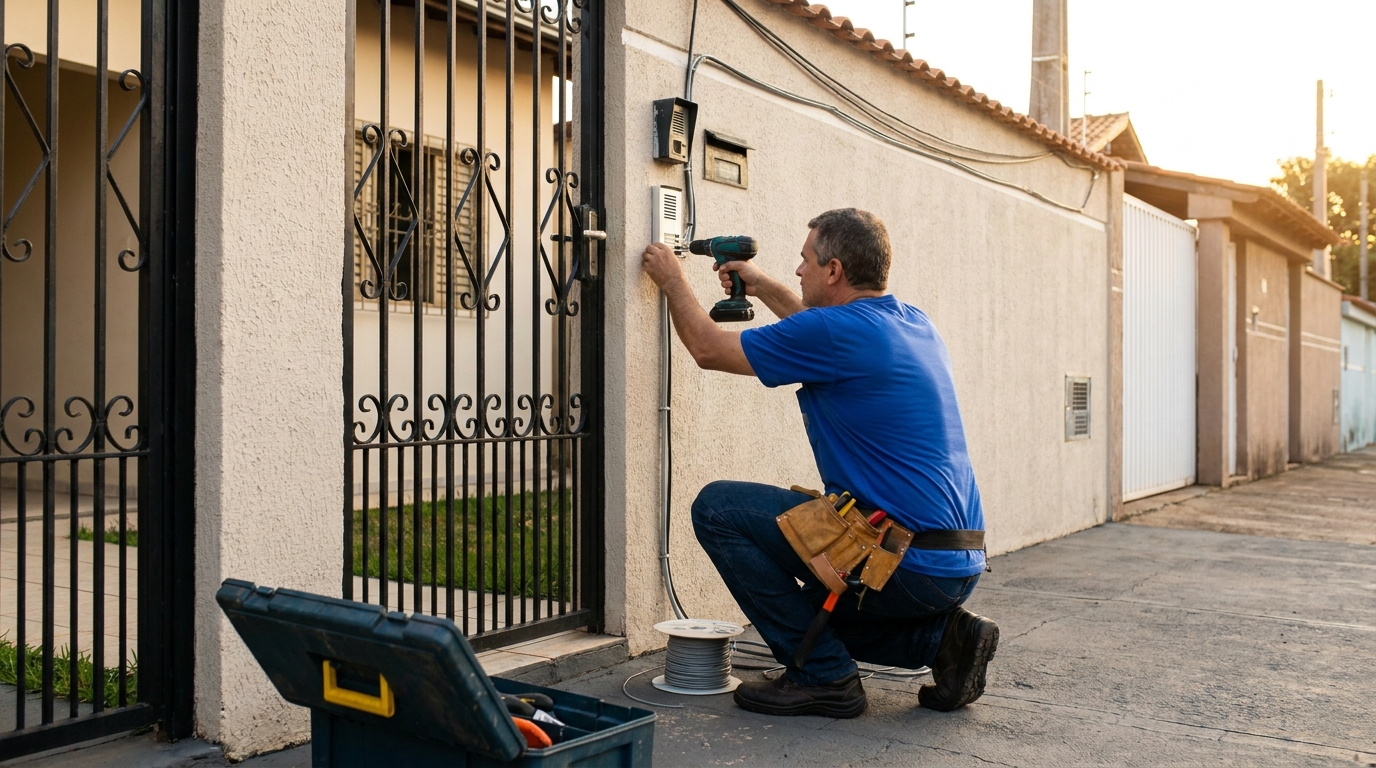 Instalação de Interfone perto de mim em Campo Grande‑MS